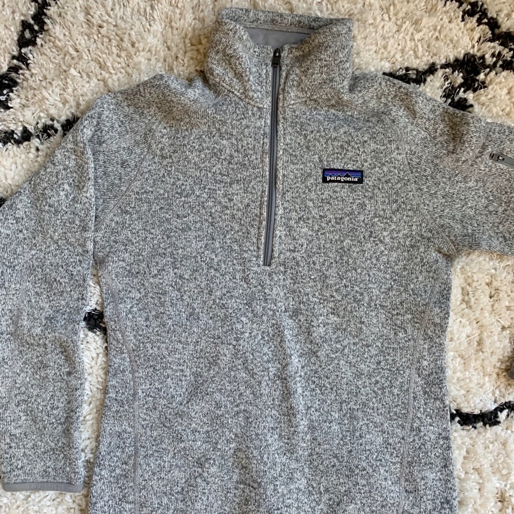 Patagonia Gray Quarter Zip